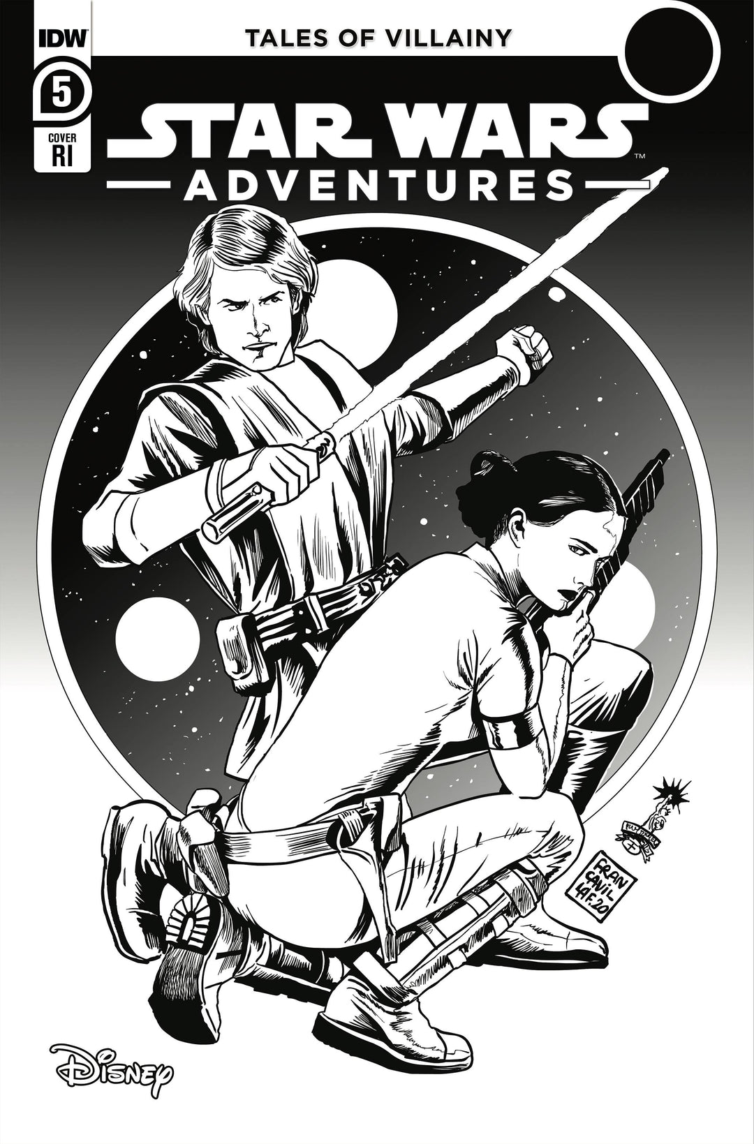 Star Wars Adventures (2020) #5 1:10 Variant Francavilla