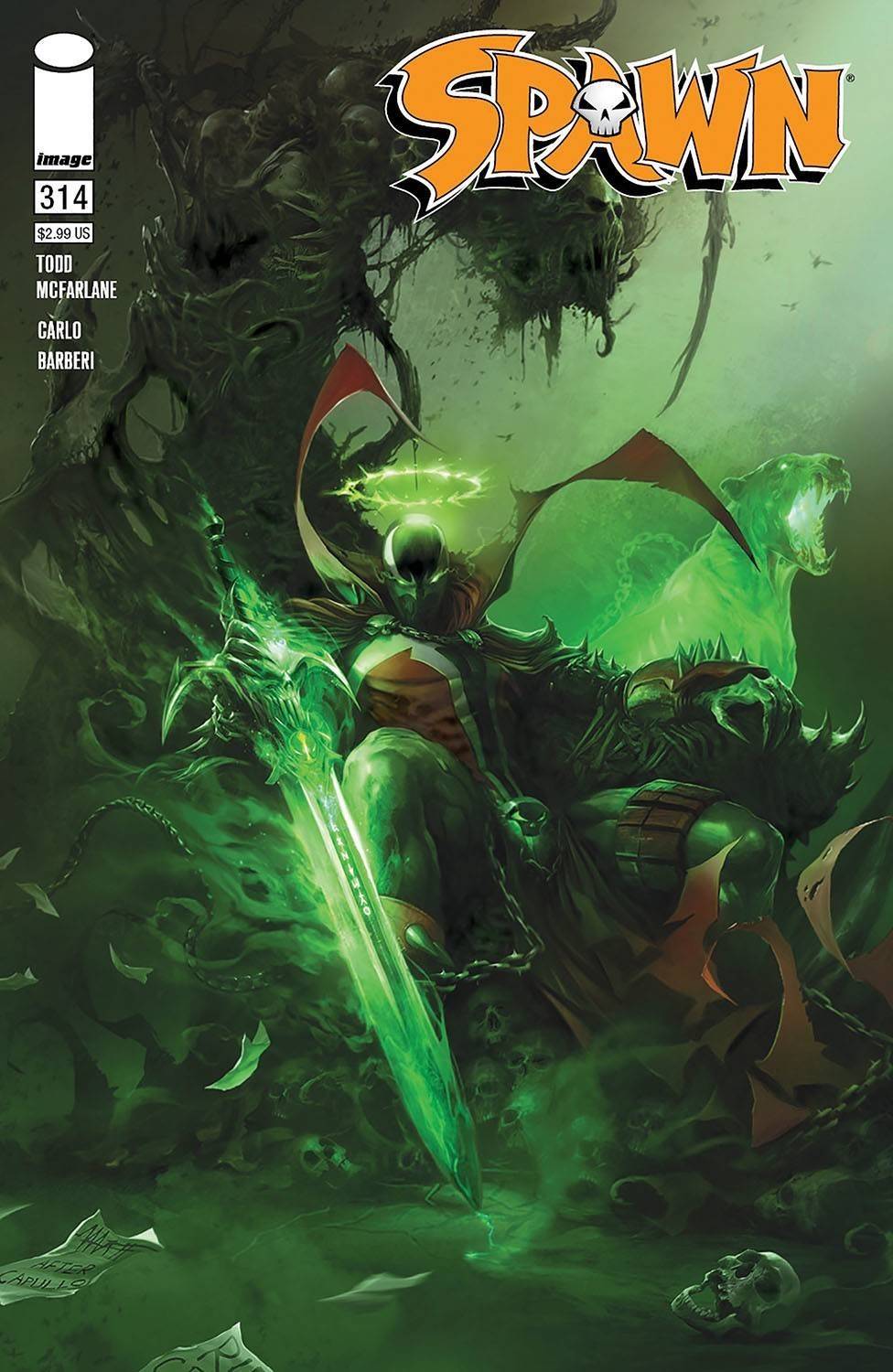 Spawn #314 Cover A Mattina