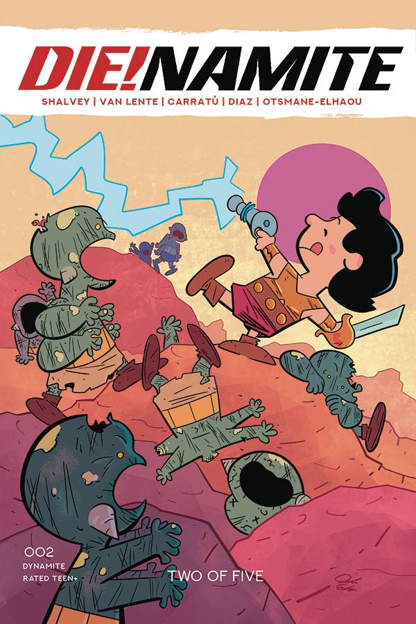 Die!Namite #2 Cover G Peanuts Homage Foc Bonus Var