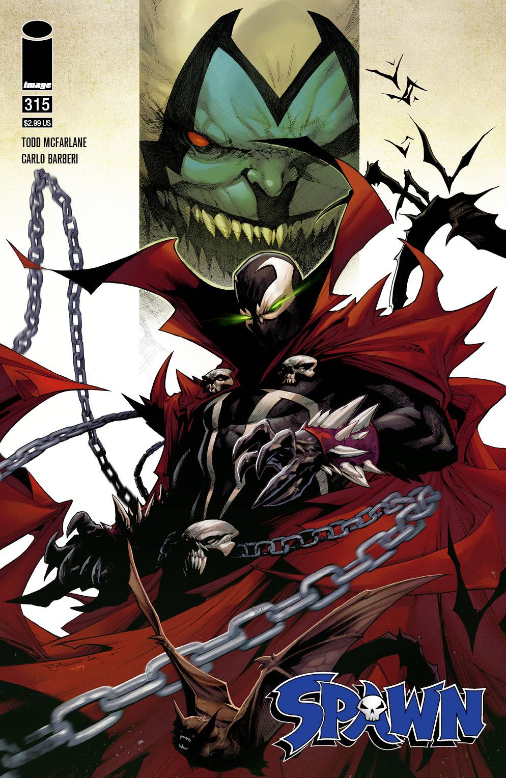 Spawn #315 Cover C Segovia