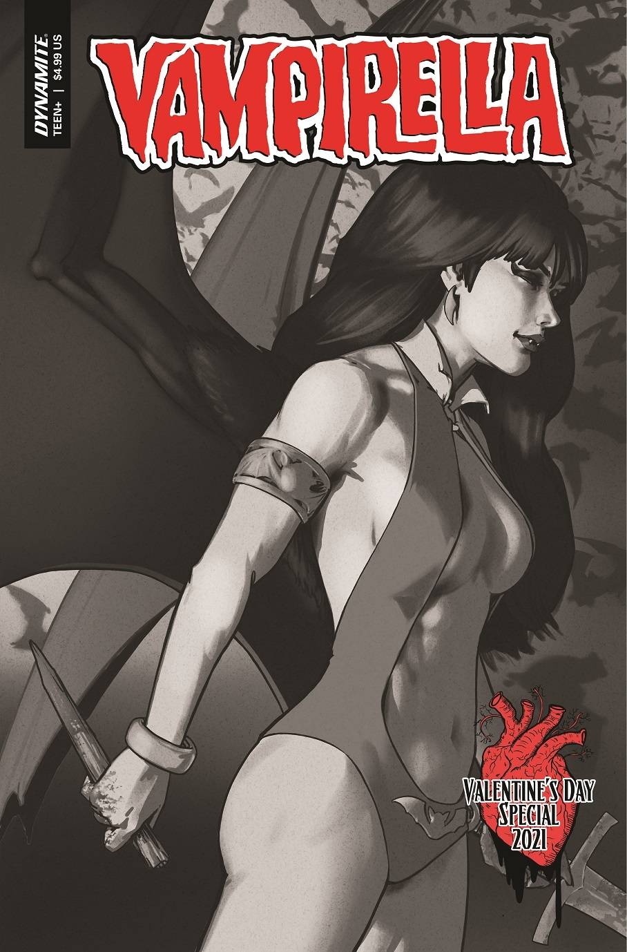 Vampirella Valentines Sp One Shot 1:10 Ha B&W Variant