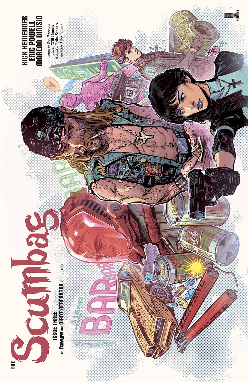 Scumbag #3 Cover C 1:10 Variant Jones