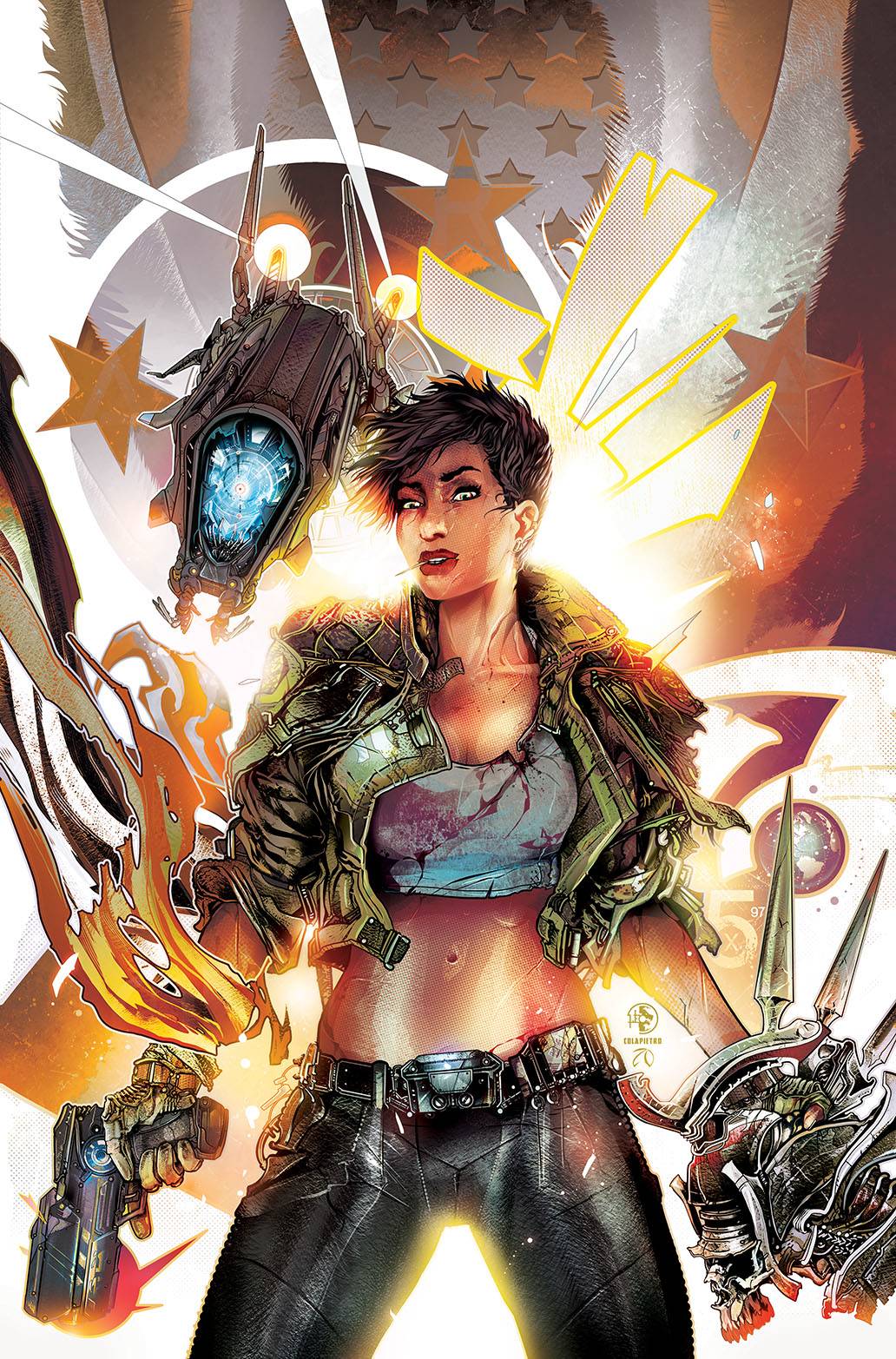Courier Liberty & Death #3 (Of 3) Cover A Colapietro