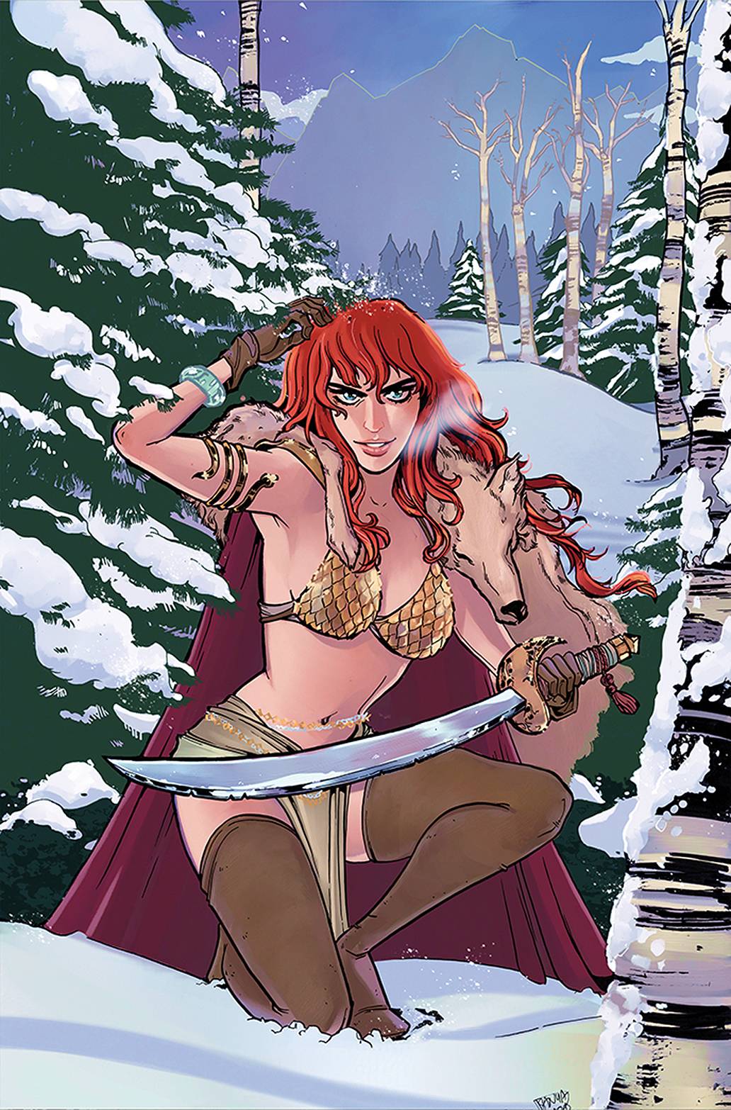 Red Sonja #25 1:15 Anwar Virgin Variant