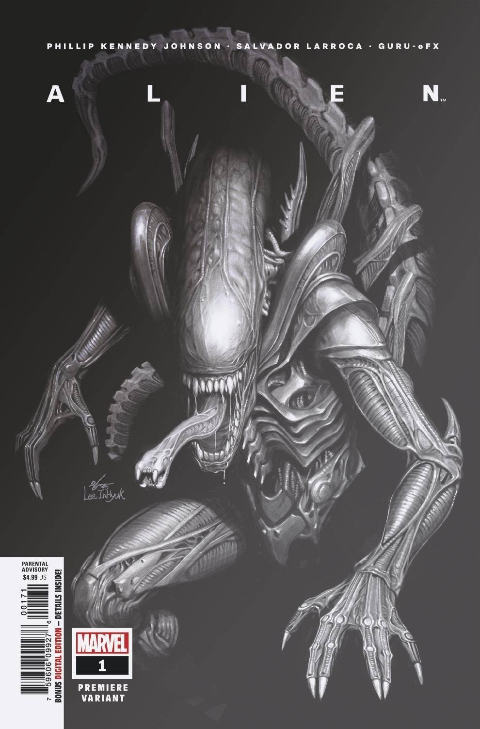 Alien #1 Inhyuk Lee Premiere Variant