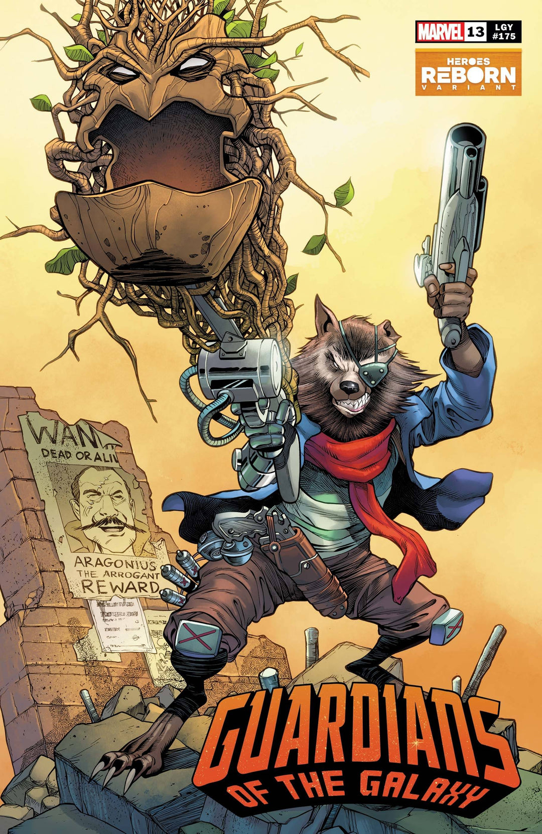 Guardians Of The Galaxy #13 Pacheco Reborn Var