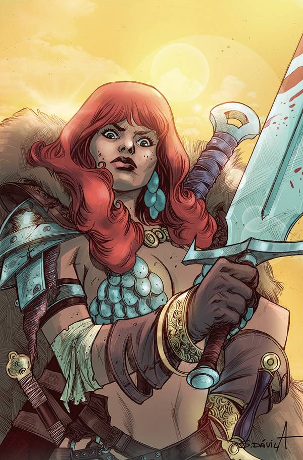 Red Sonja The Superpowers #4 1:25 Davila Virgin Variant