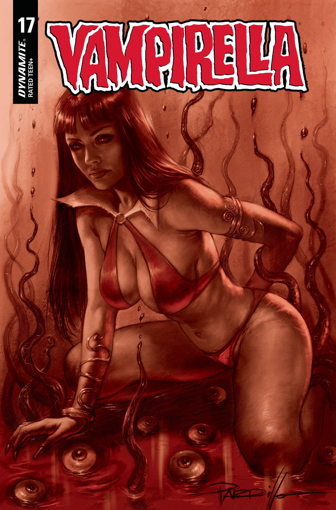 Vampirella #17 1:15 Parrillo Tint Foc Variant