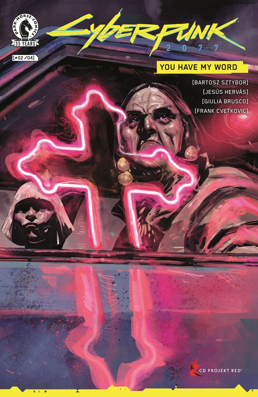 Cyberpunk 2077 You Have My Word #2 (Of 4) Cover A Hervas