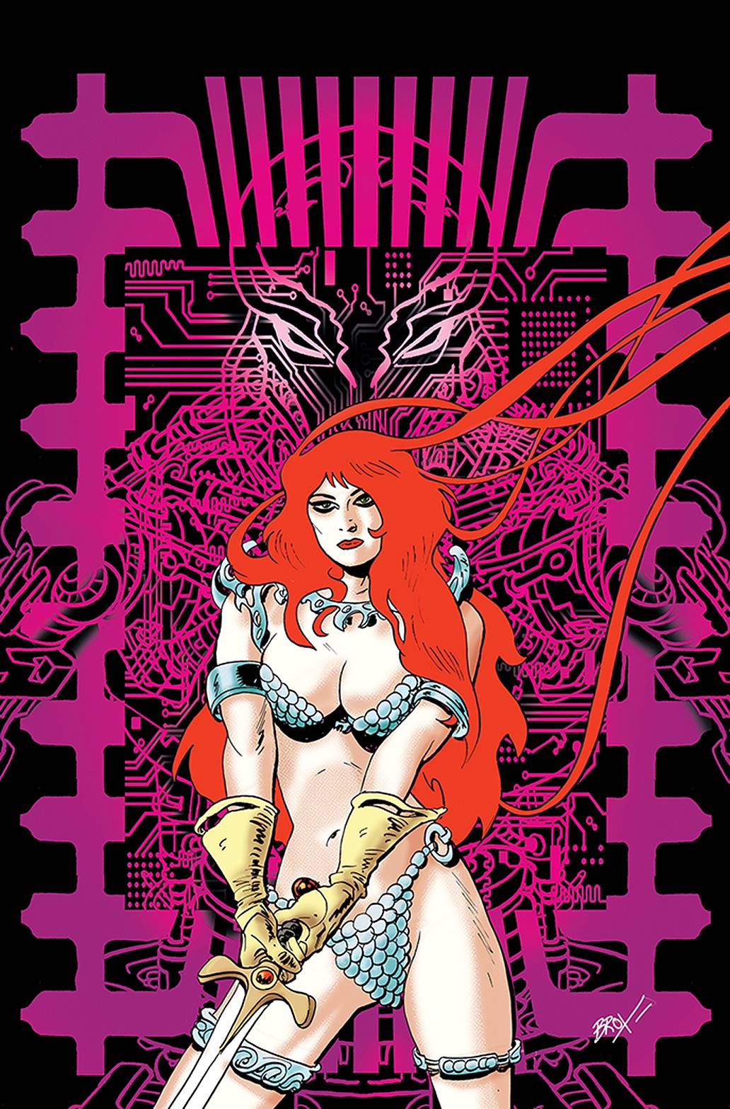 Red Sonja 1982 One Shot 1:15 Broxton Virgin Variant