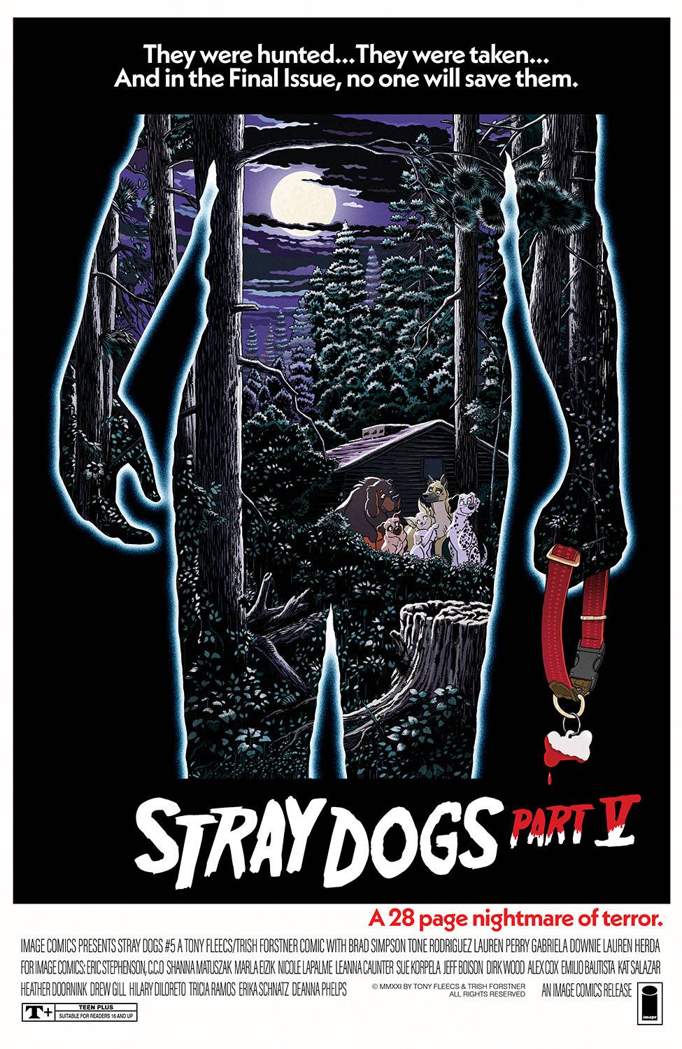 Stray Dogs #5 Cover B Horror Movie Variant Forstner & Fleecs