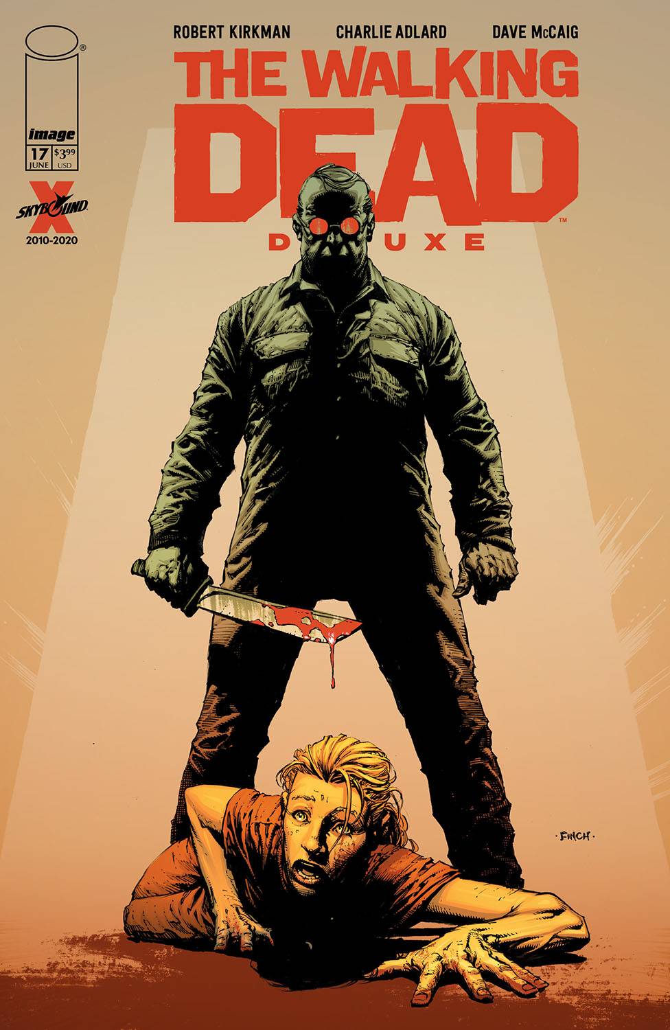 Walking Dead Deluxe #17 Cover A Finch & Mccaig