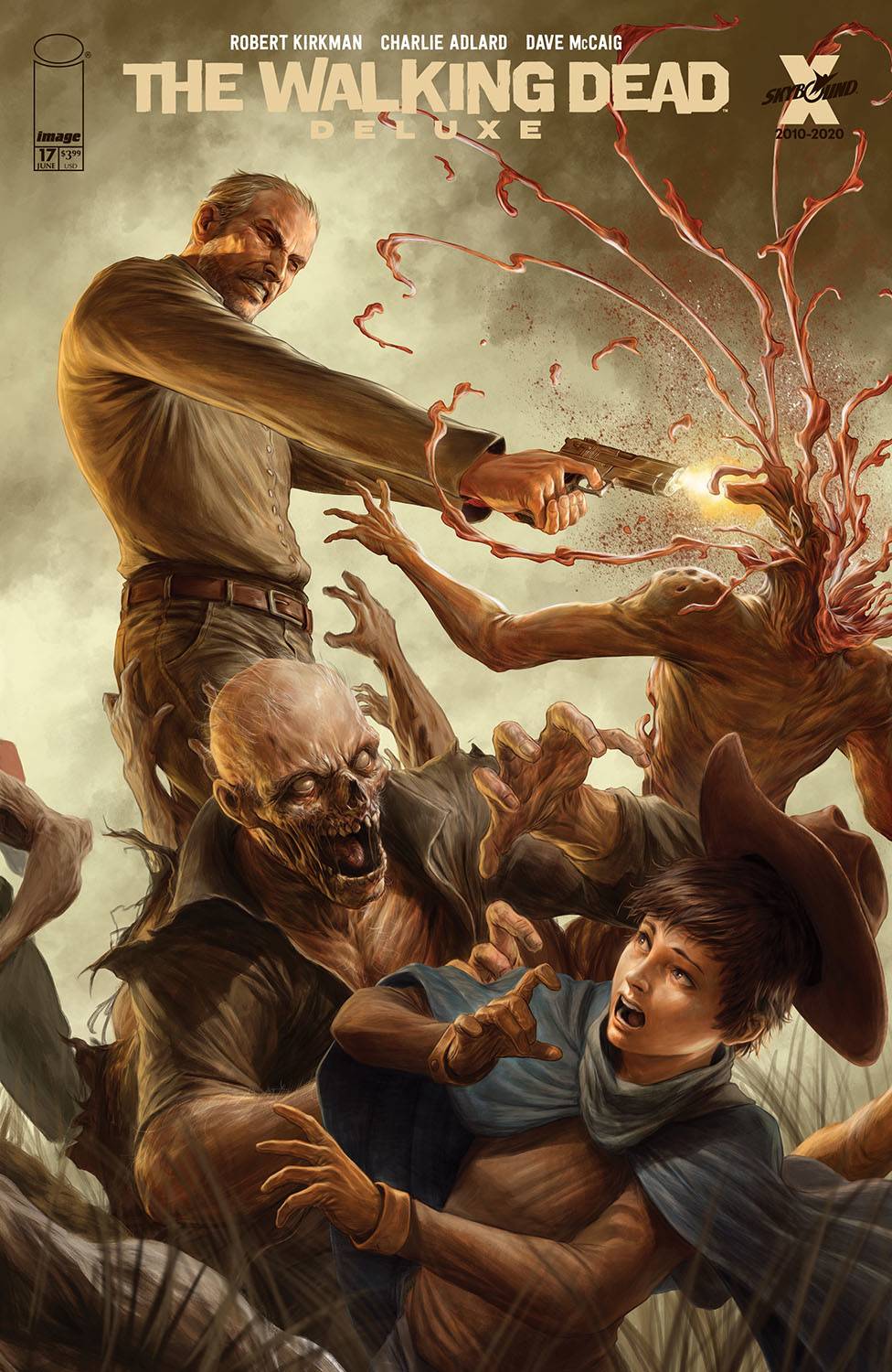 Walking Dead Deluxe #17 Cover D Rapozo