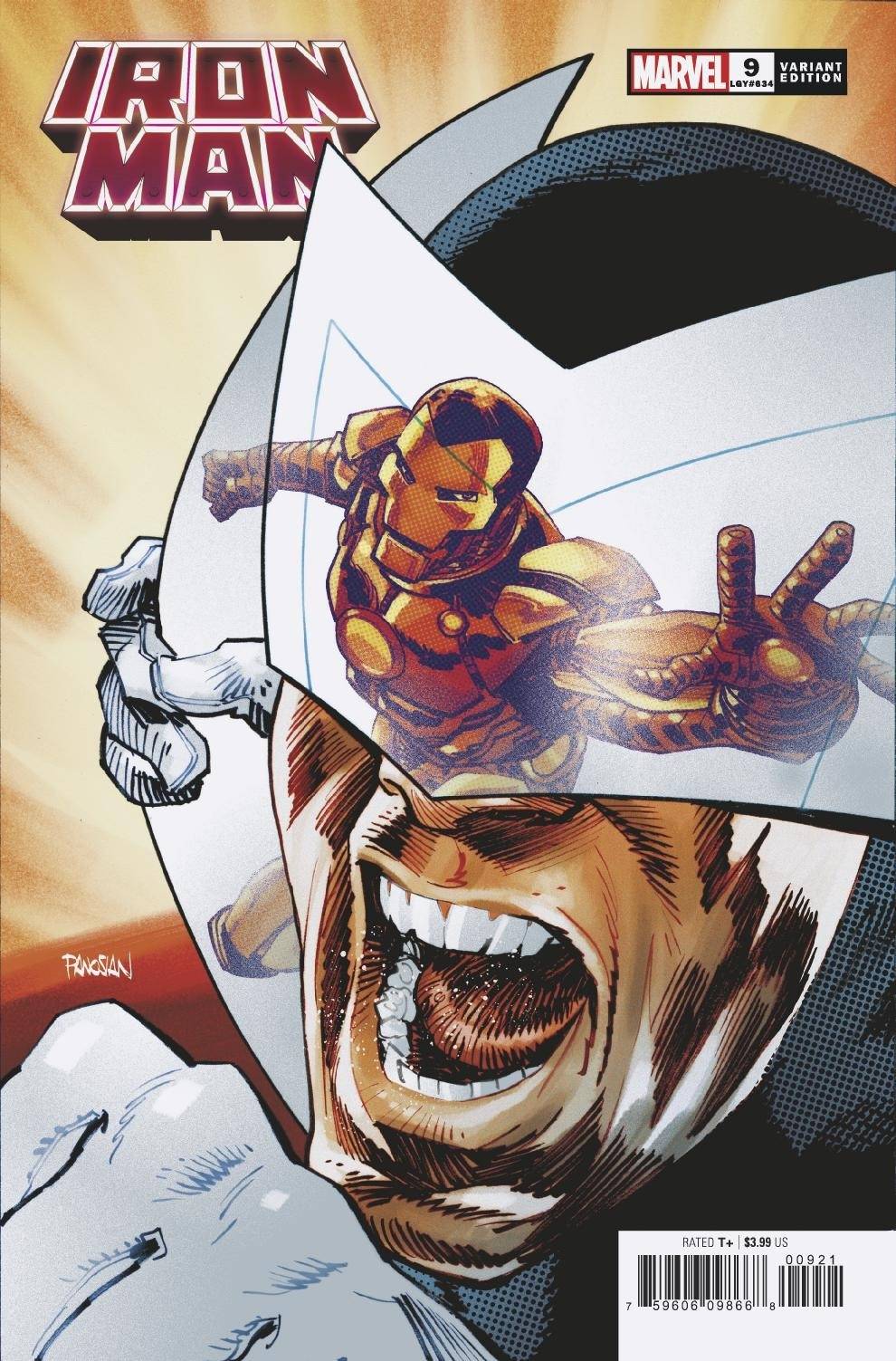 Iron Man #9 Panosian Spider-Man Villains Var