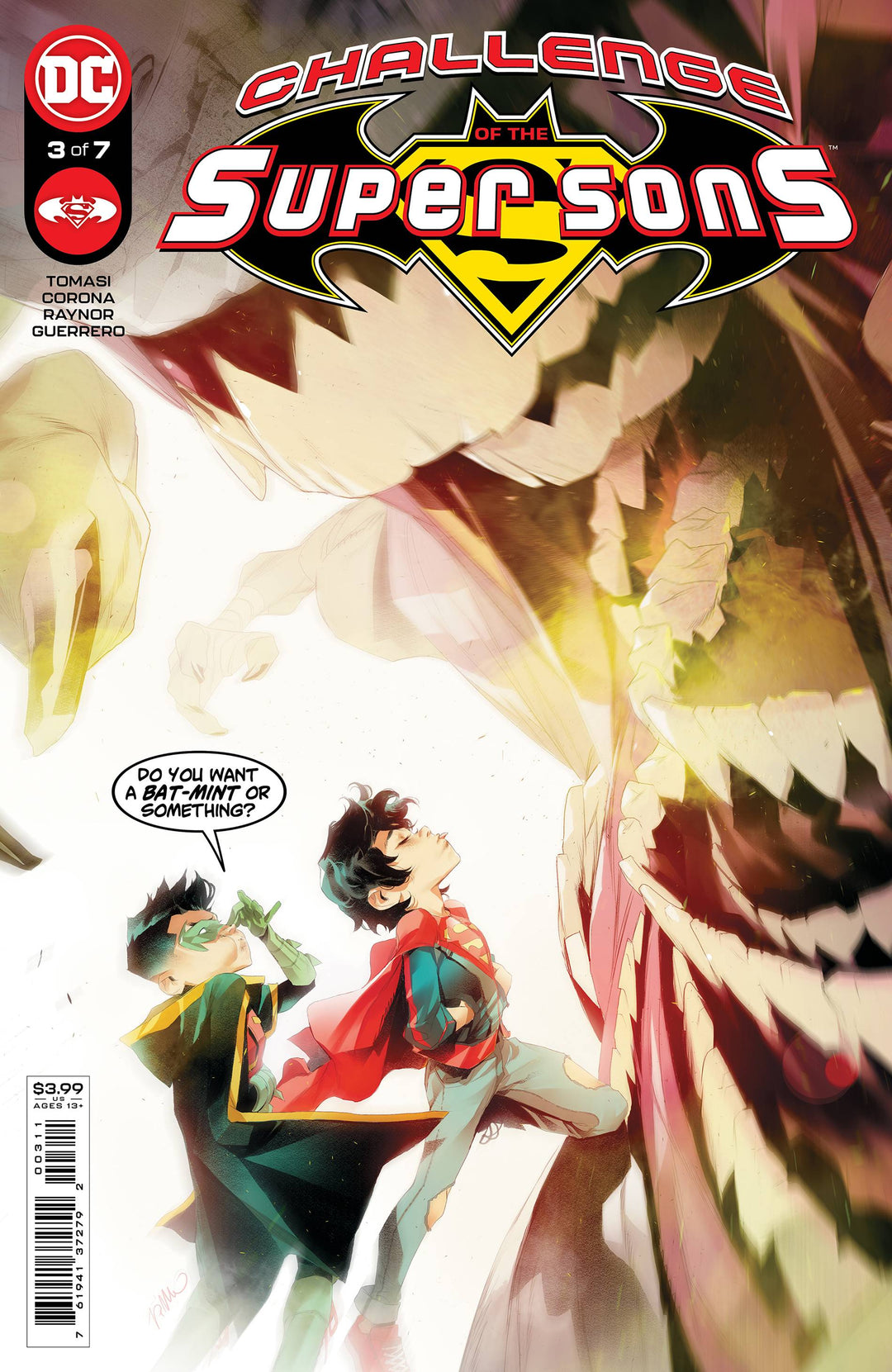 Challenge Of Super Sons #3 Cover A Di Meo