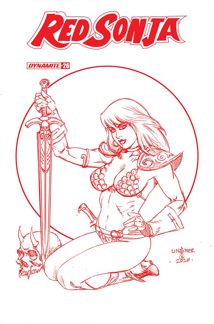 Red Sonja #26 1:25 Linsner Tint Foc Variant