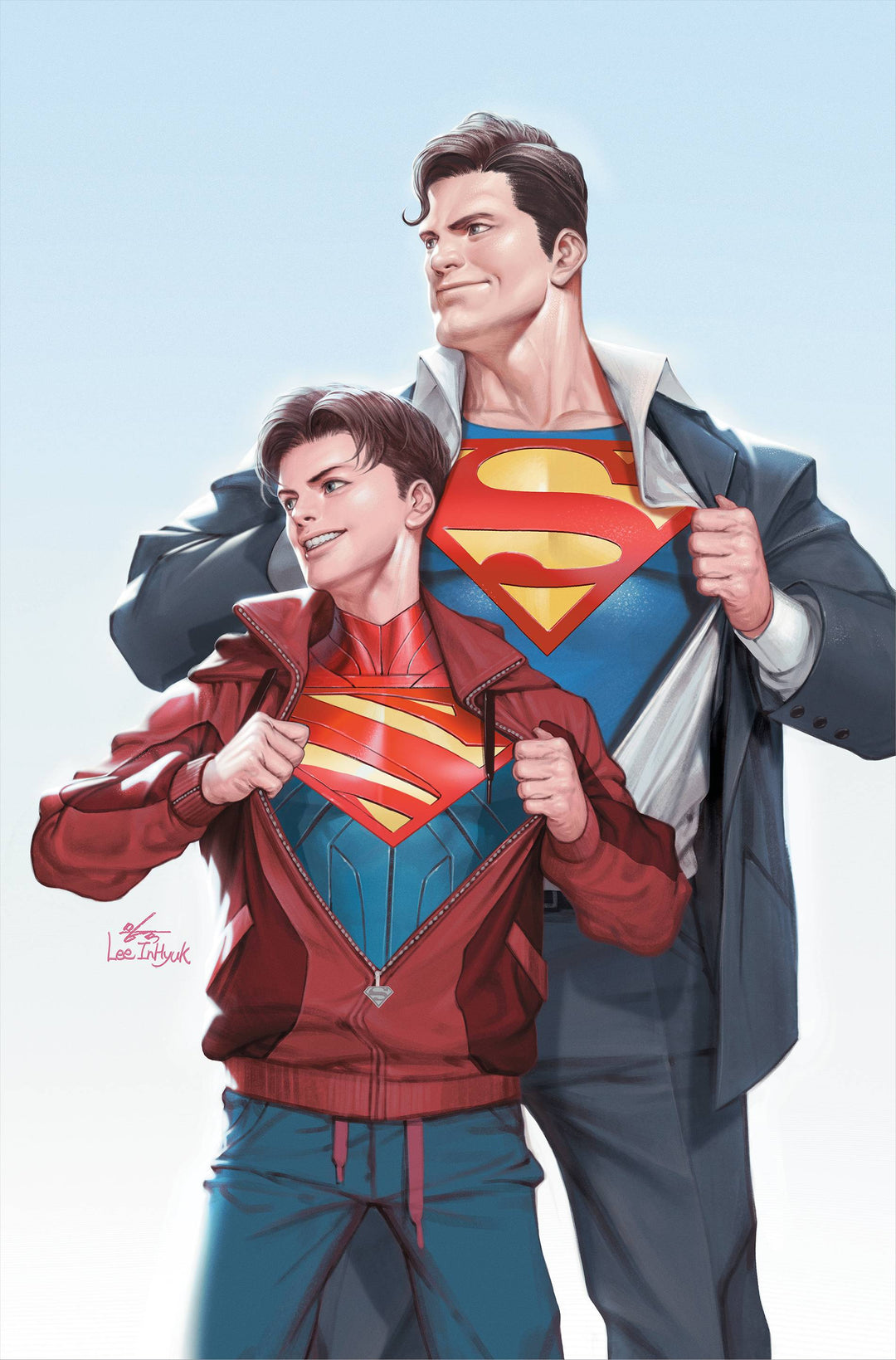 Superman #32 Cover C Cardstock Lee Variant