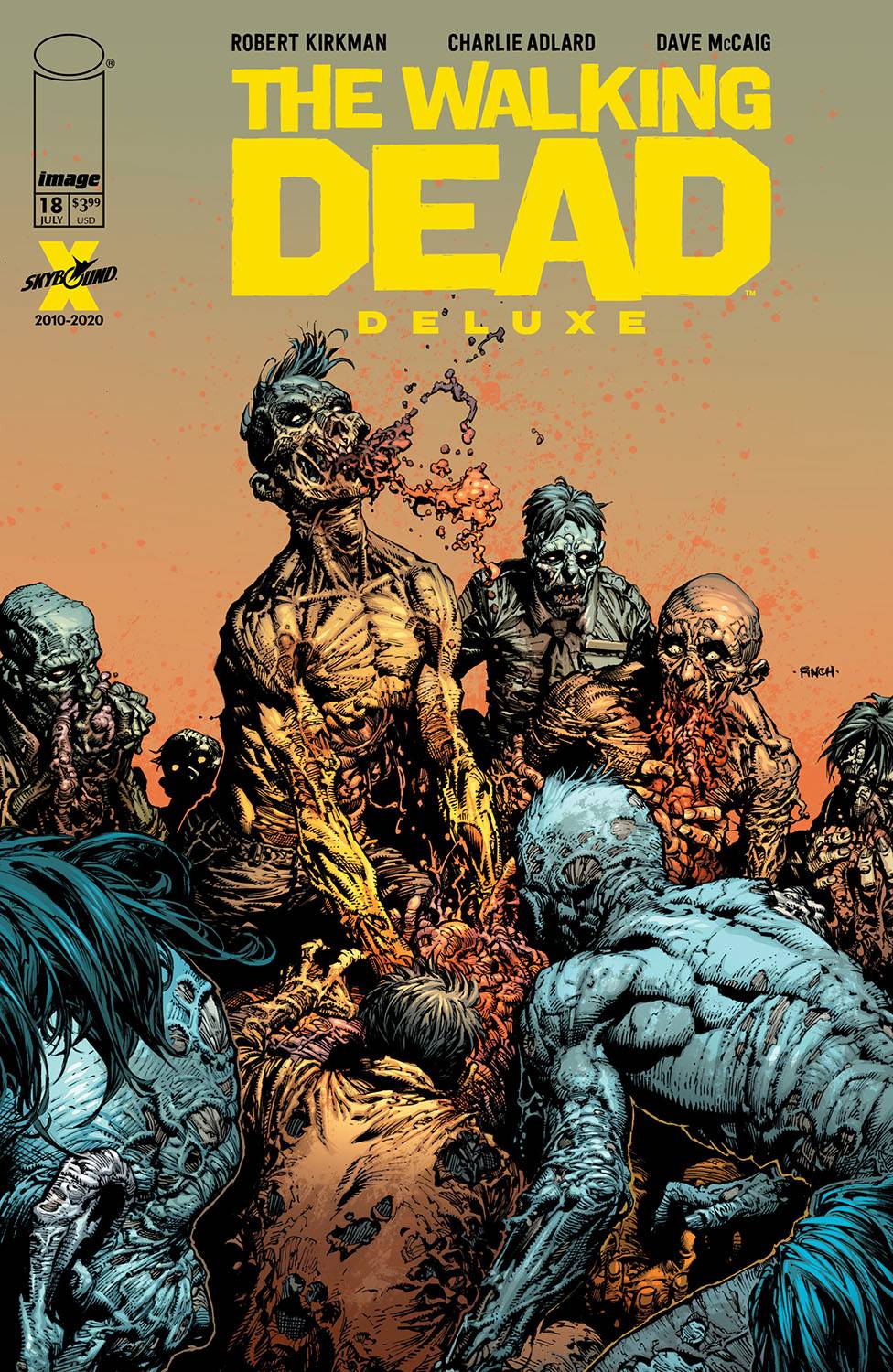 Walking Dead Dlx #18 Cover A Finch & Mccaig