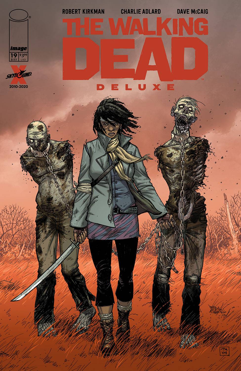 Walking Dead Dlx #19 Cover B Moore & Mccaig