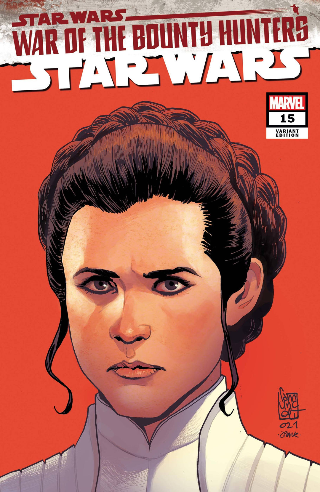 Star Wars #15 Camuncoli Headshot Variant Wobh