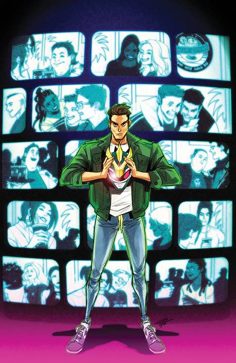 Mighty Morphin #9 Cover D 1:15 Carlini Virgin Variant