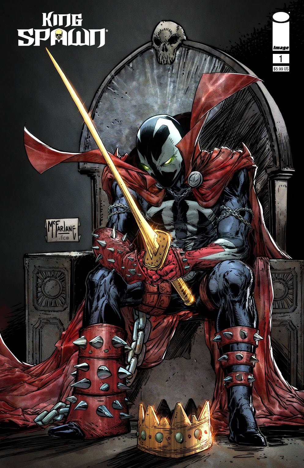 King Spawn #1 Cover B Mcfarlane