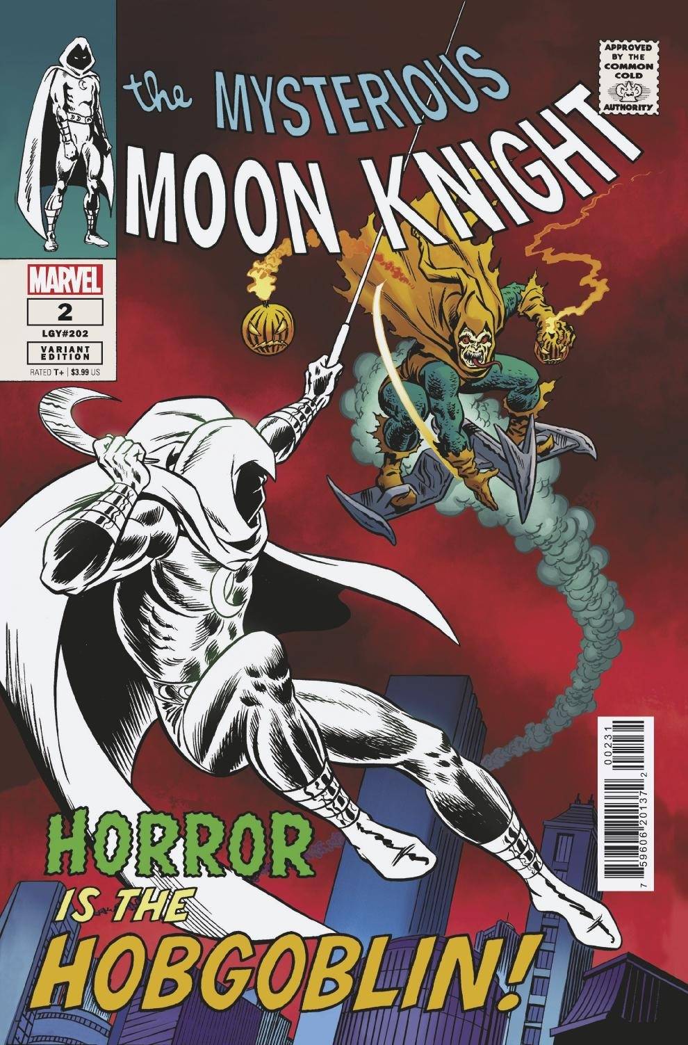 Moon Knight #2 1:50 Romita Sr Hidden Gem Variant