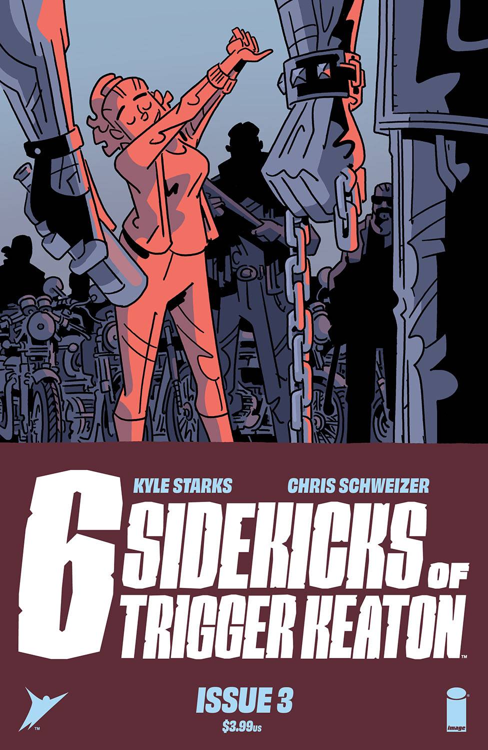 Six Sidekicks Of Trigger Keaton #3 Cover A Schweizer