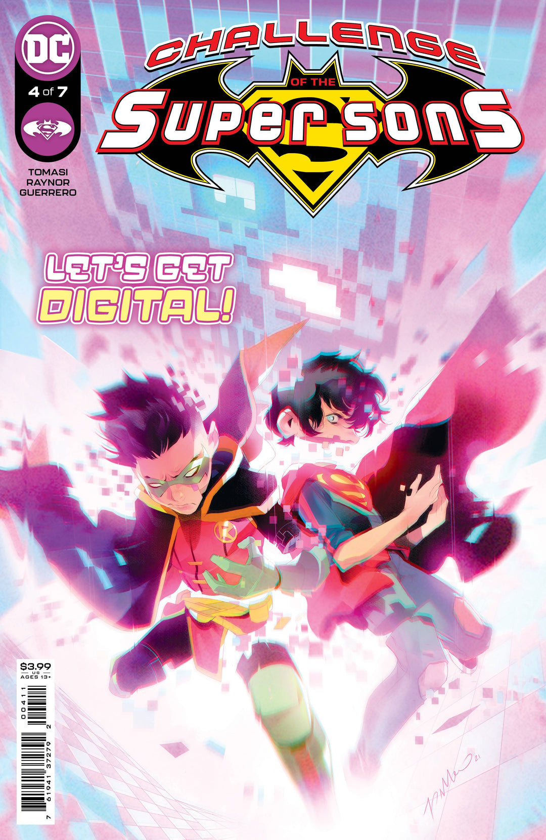 Challenge Of Super Sons #4 Cover A Di Meo