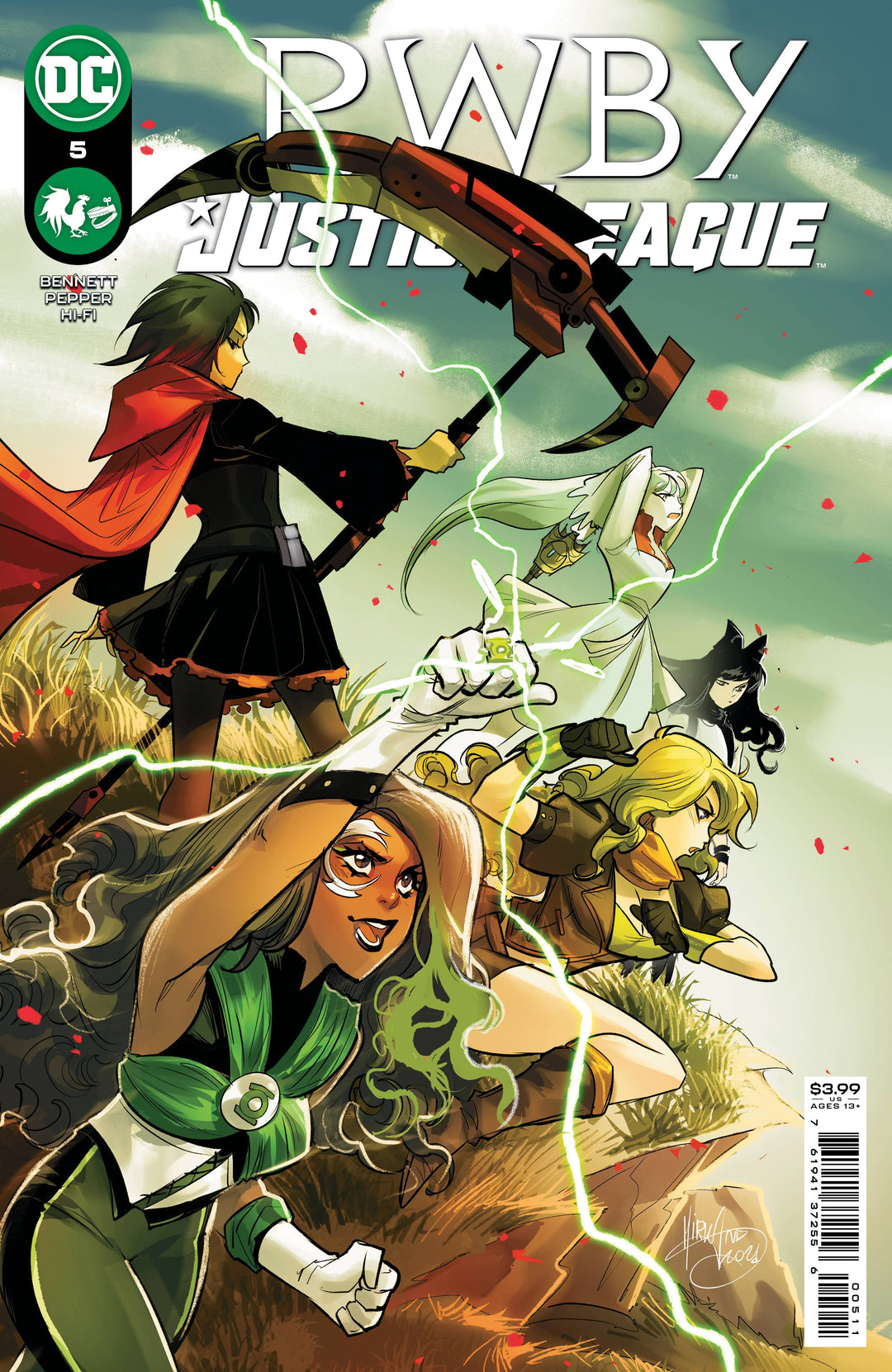 RWBY Justice League #5 Cover A