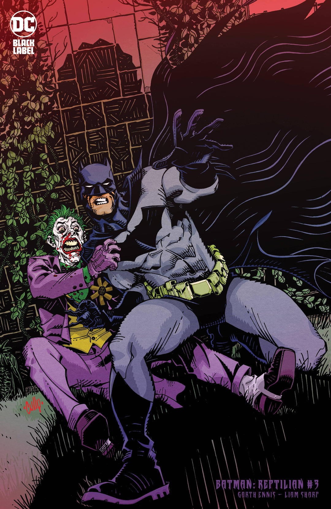 Batman Reptilian #3 Cover B