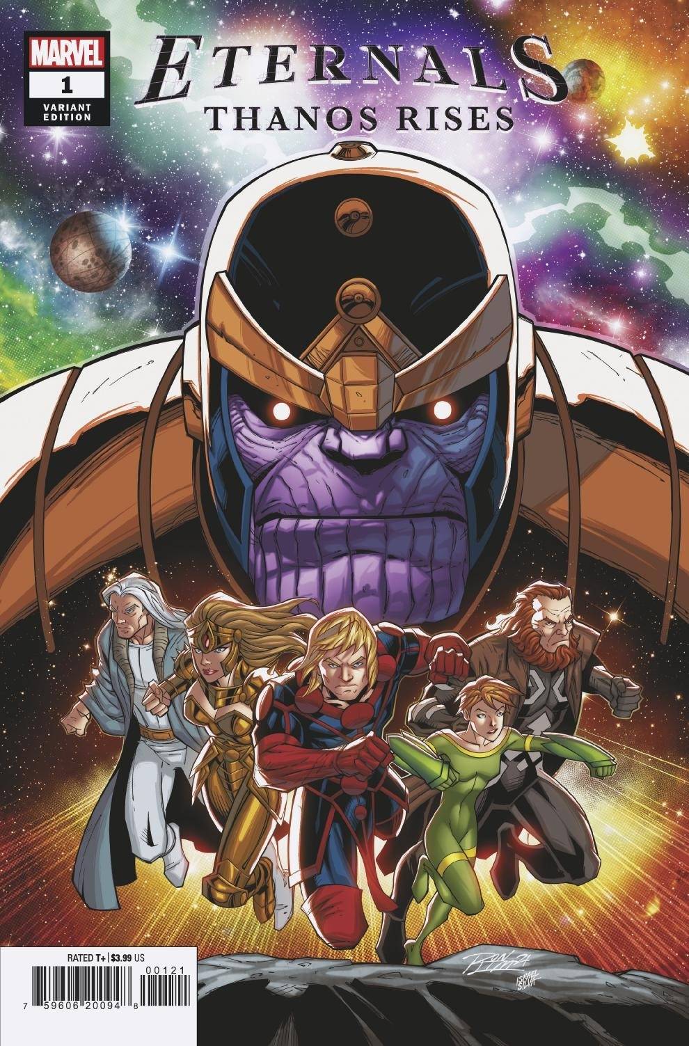 Eternals Thanos Rises #1 Ron Lim Var