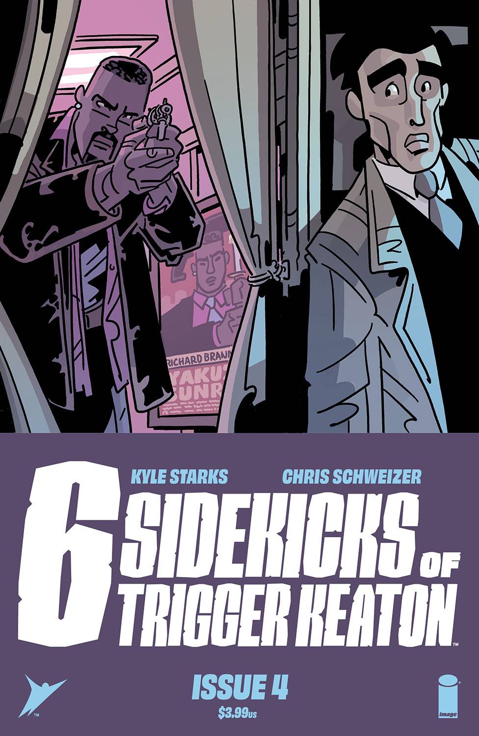 Six Sidekicks Of Trigger Keaton #4 Cover A Schweizer