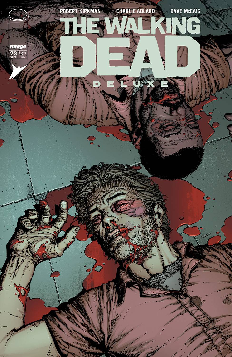 Walking Dead Deluxe #23 Cover A Finch & Mccaig