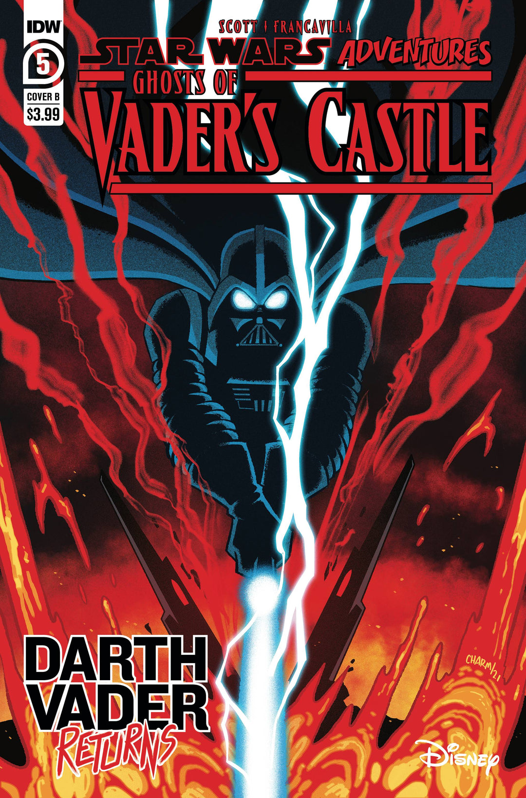 Star Wars Adv Ghost Vaders Castle #5 (Of 5) Cover B Charm (C: