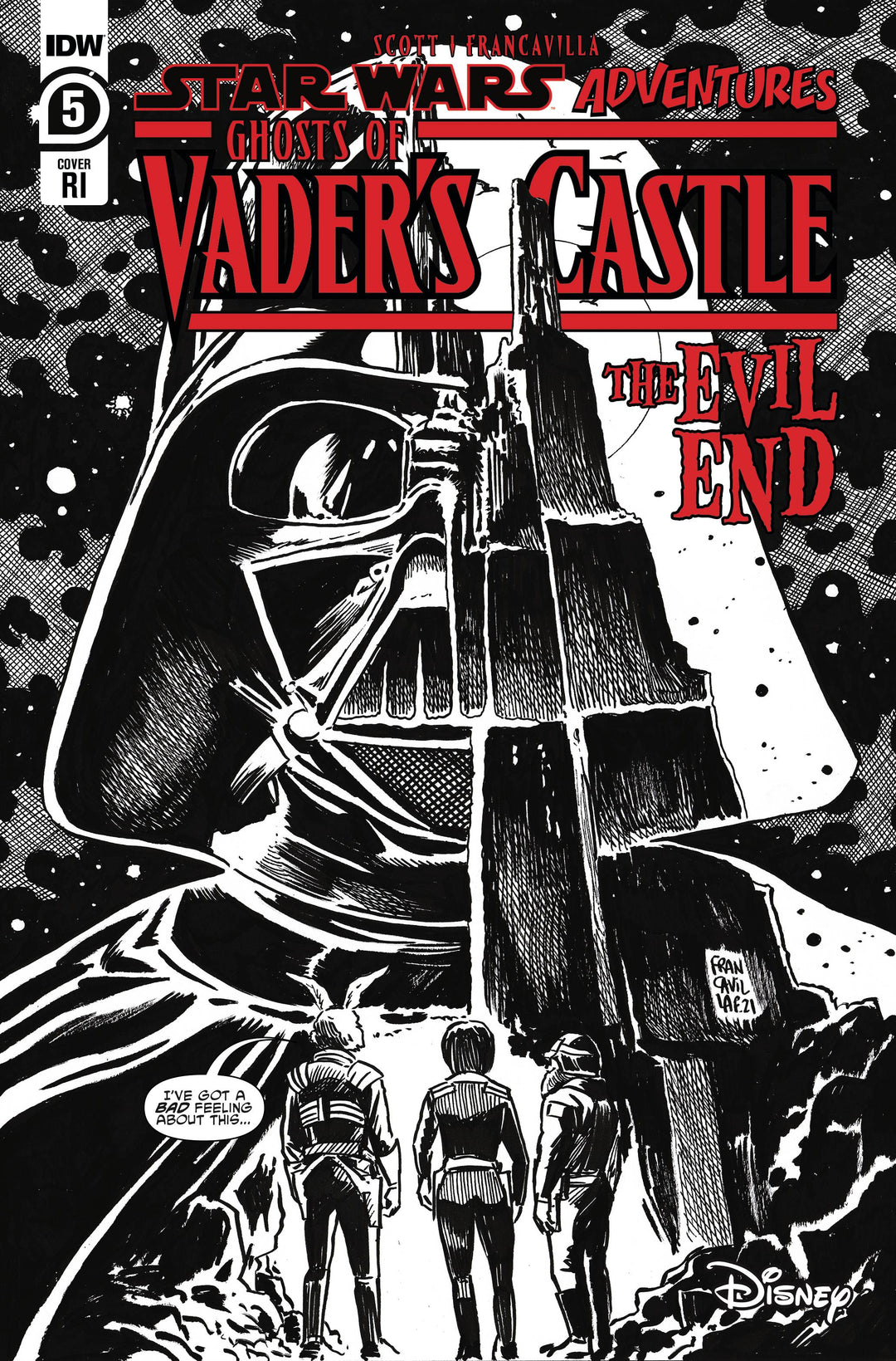 Star Wars Adv Ghost Vaders Castle #5 (Of 5) Cover C 1:10