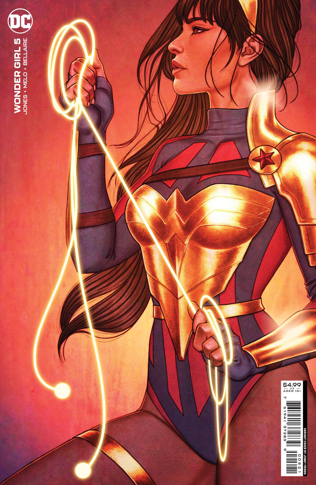 Wonder Girl #5 Cover B Frison Card Stock Var