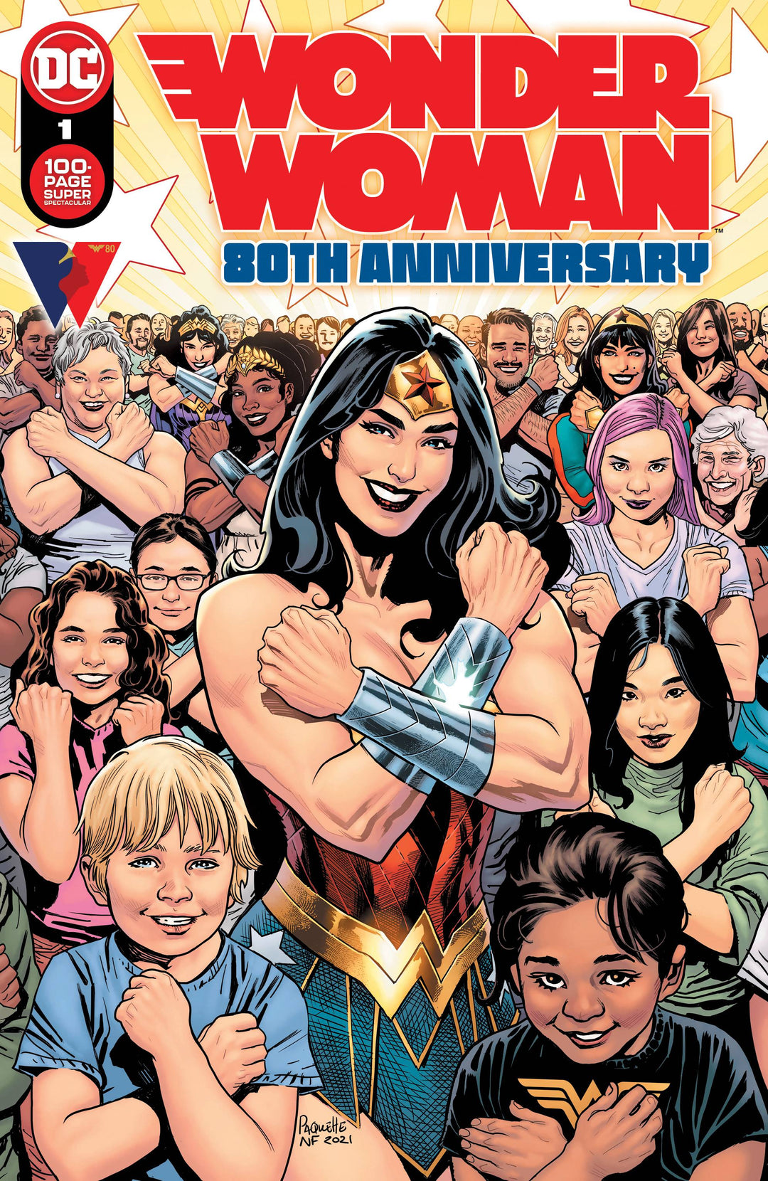 Wonder Woman 80Th Ann 100-Page One Shot Cover A Paquette