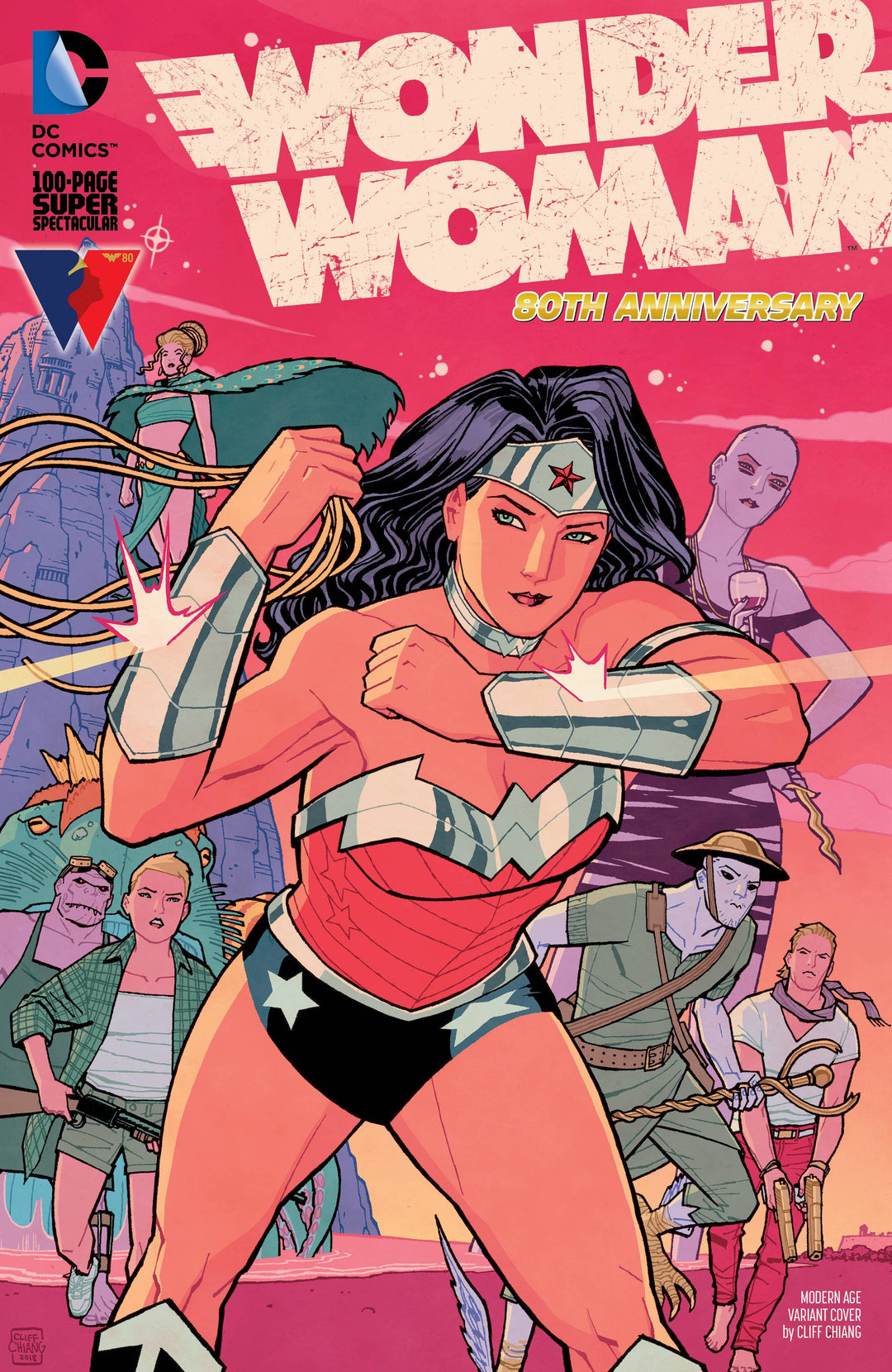 Wonder Woman 80Th Ann 100-Page One Shot Cover I Chiang Modern