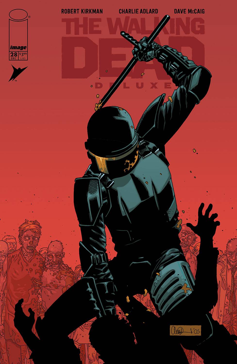 Walking Dead Dlx #28 Cover B Adlard & Mccaig