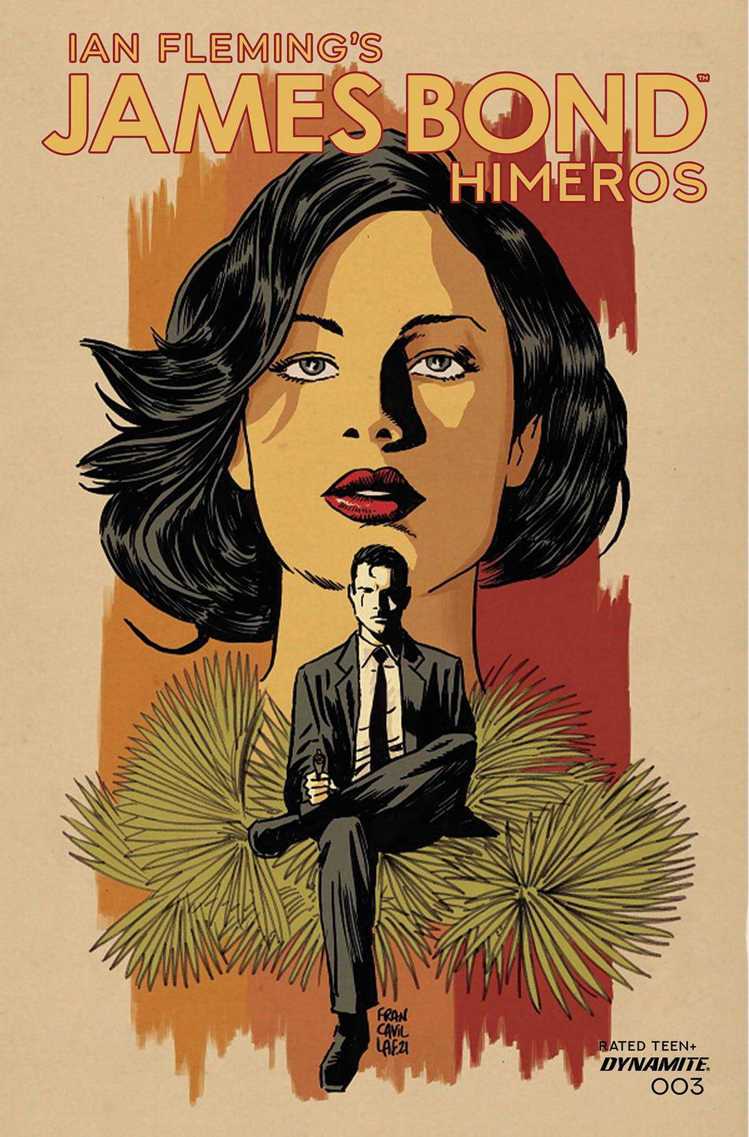 James Bond Himeros #3  Cover A Francavilla