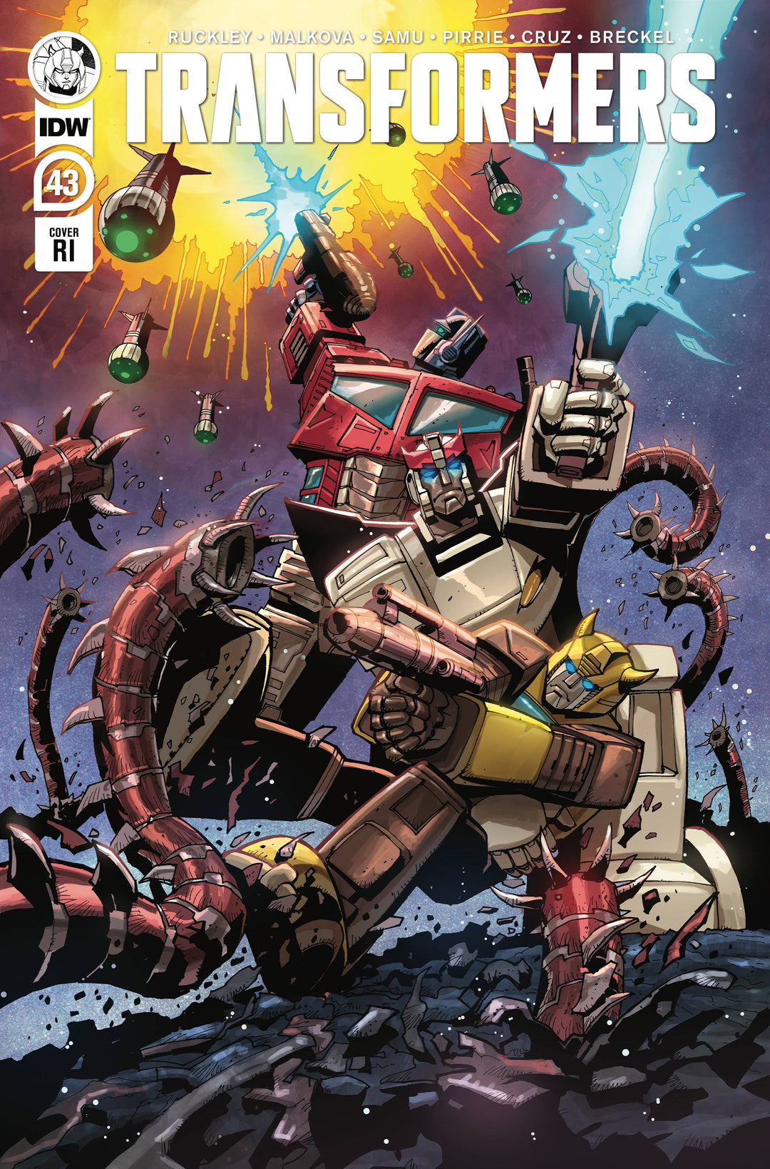 Transformers #43 Cover C 1:10 Variant Senior