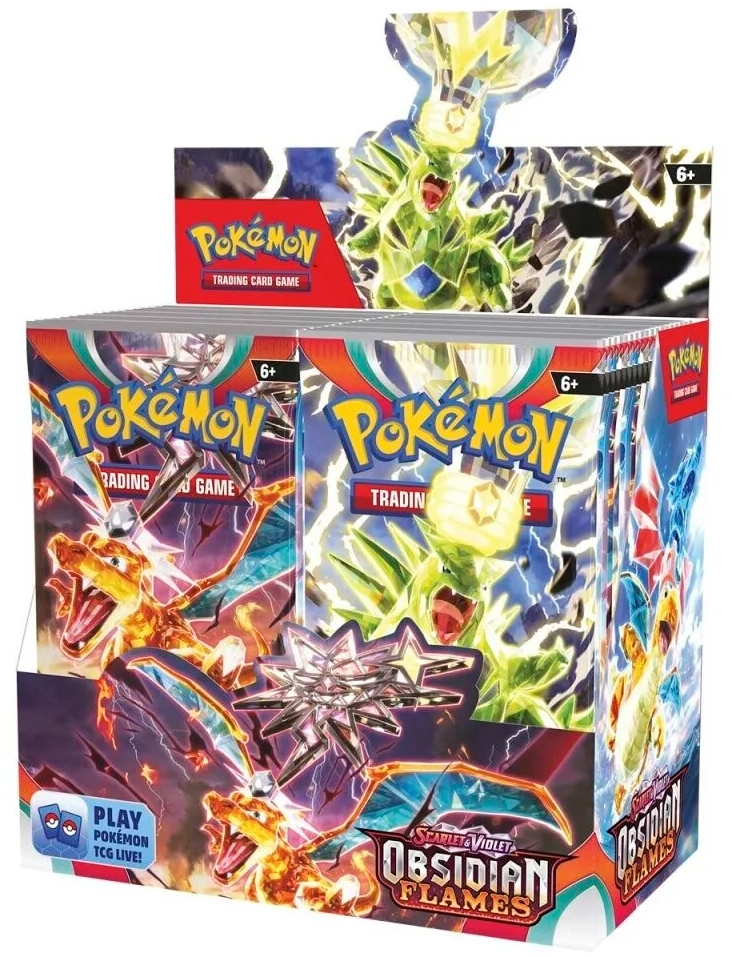 Pokemon Scarlet & Violet Obsidian Flames Booster Box