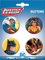 Justice League Button Set 4