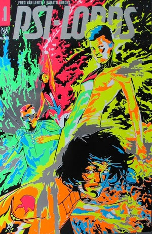 Psi-Lords #1 Cover E 1:250 Cosmic Metal Variant
