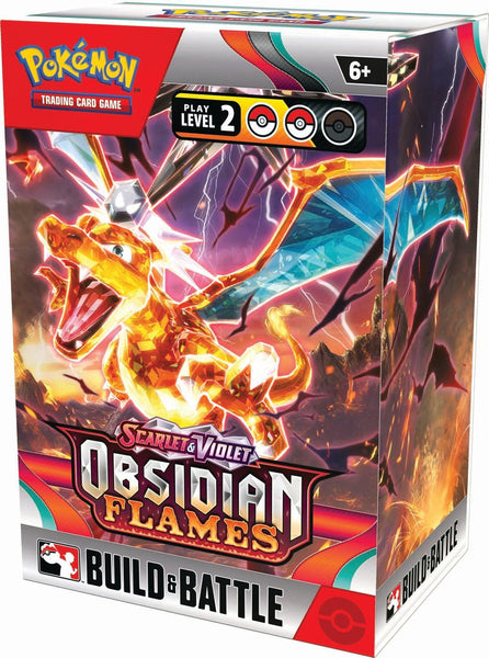 Pokemon Scarlet & Violet Obsidian Flames Build & Battle Box