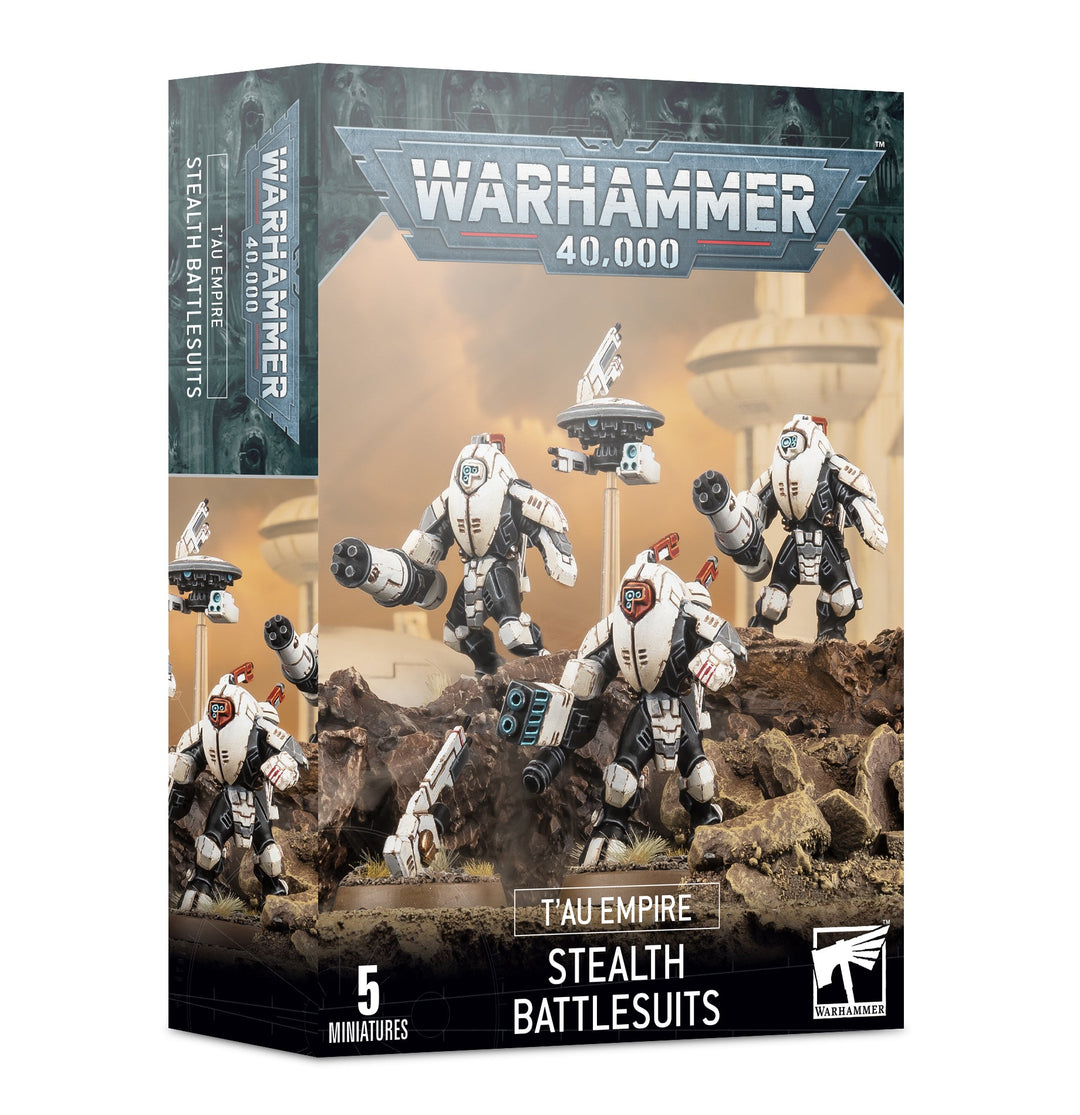 T'au Empire XV25 Stealth Battlesuits (2017)