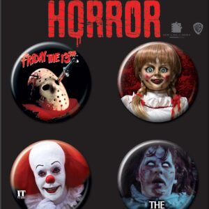 Horror Hits 4 Button Set