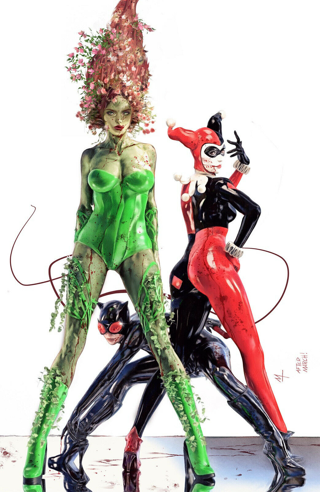 DC Vs Vampires #1 Marco Turini Cover C Virgin Art Variant