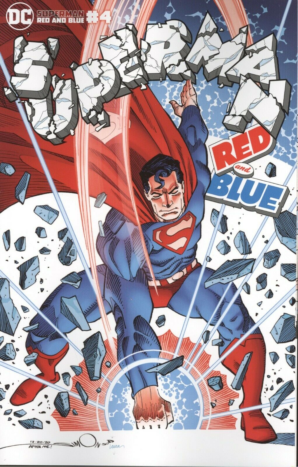 Superman Red & Blue #4 Cover B Cardstock Simonson